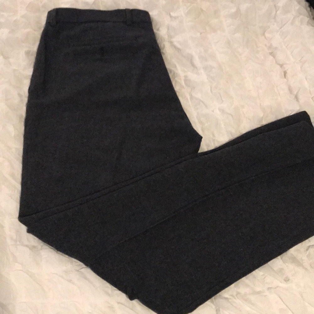 Banana Republic wool dress slim fit 34 x 32 navy